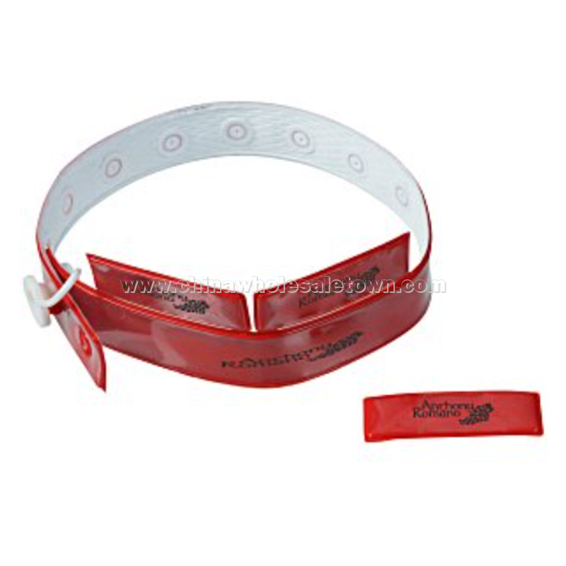 Vinyl Locking Wristband - 3 Tabs