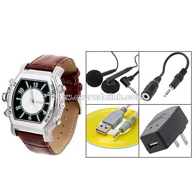 Voice Recorder Quartz Watch