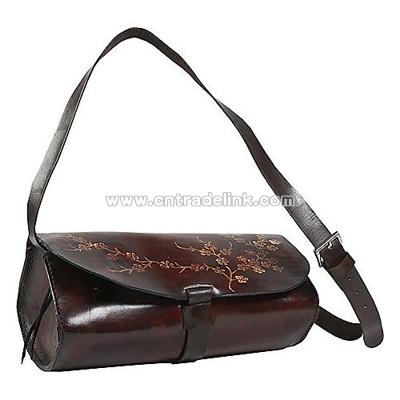 Wabags Tatto Leather Messenger