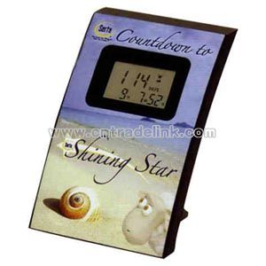 Wall / desk countdown LCD clock