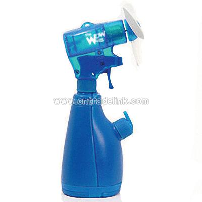 Water Spray Fan and Drink Bottle