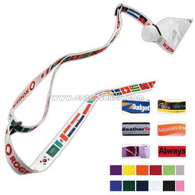 Water bottle lanyard