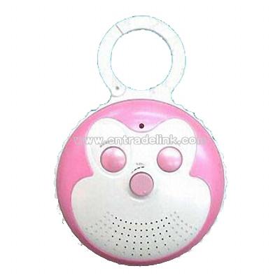 Water-resistant FM Auto Scan Shower Radio