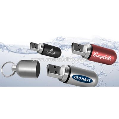 Waterproof USB Flash Drive Style Metallic