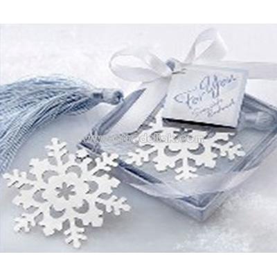 Wedding Snowflake Bookmark