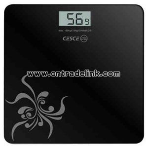 Weighing scale glass