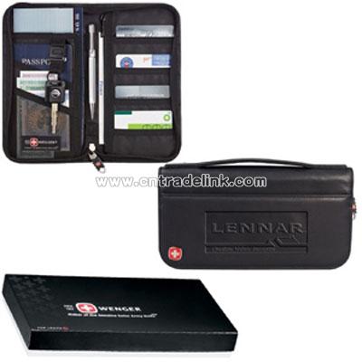 Wenger Leather Travel Wallet