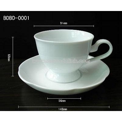 White Ceramic Coffee Cup
