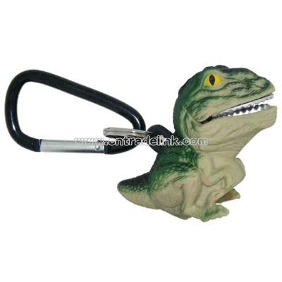 White LED light carabiner