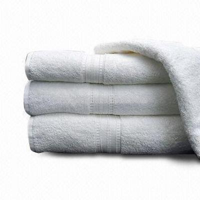 White Terry Style Bath Towel