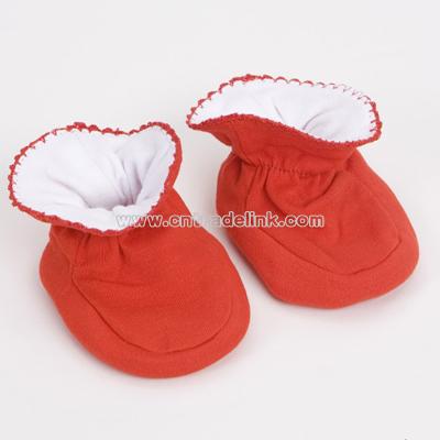 Wholesale Red Baby Booties