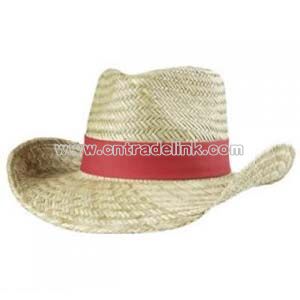 Wide Brimmed Straw Hat