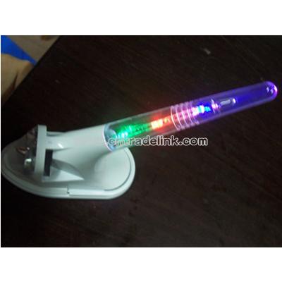 Wind Powered LED Flash light Antenna for Car