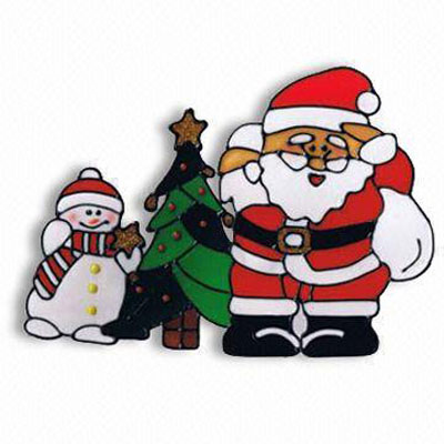 Window Gel Christmas Sticker