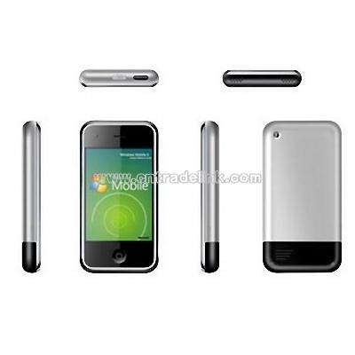 Windows Mobile Phone with WIFI and Java Slide to Unlock