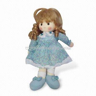Windup Music Doll with Neck-rocking Movement