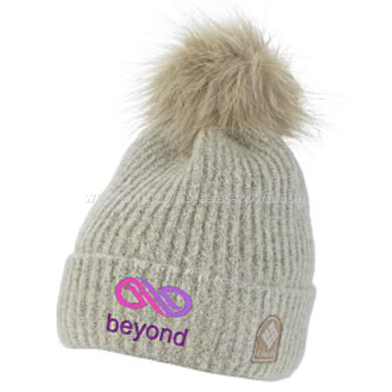 Winter Blur Pom Pom Beanie