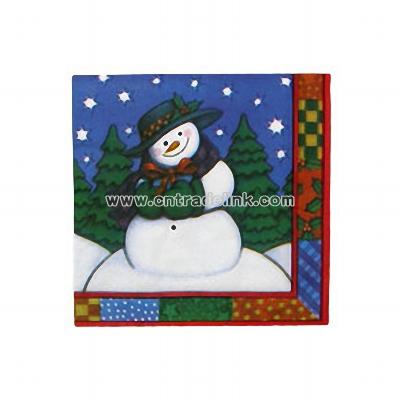 Winter Snowman Lunch Napkins