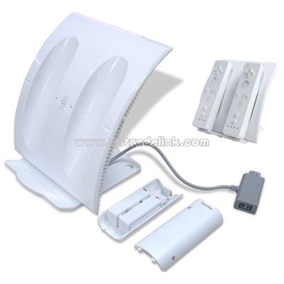 Wireless Charger for Wii Remote Controller Video Game Accessories