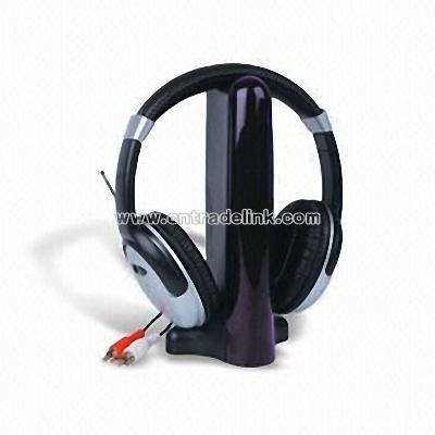 Wireless Headphone with FM Radio