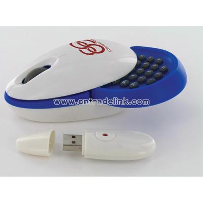 Wireless Mouse w/ Calculator