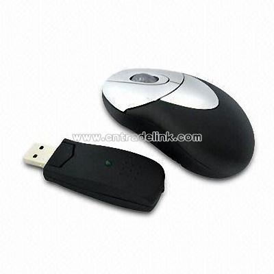 Wireless Optical Mouse with 2.4GHz Frequency