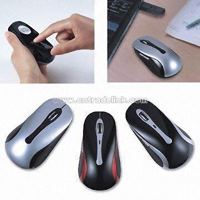 Wireless Optical Mouse with Radio Frequency of 27MHz and Sleeping Function