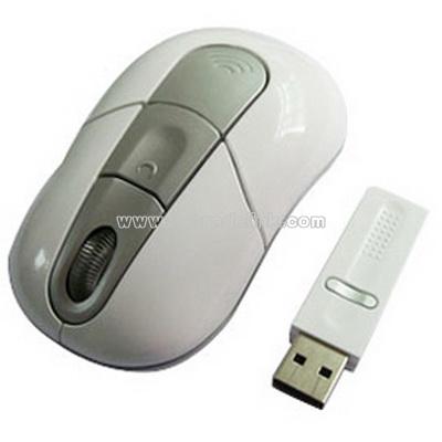 Wireless white mouse