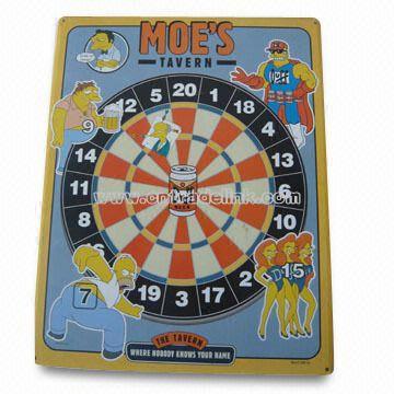 Wood Magnetic Dart Board