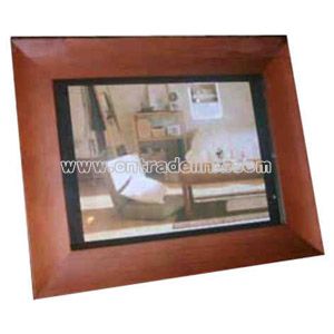 Wood digital photo frame