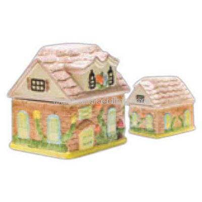 Wood house shape keeper