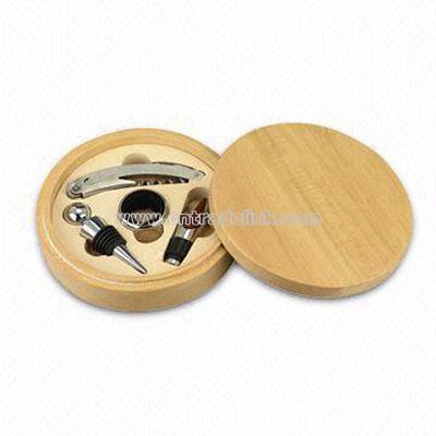 Wooden Box Bar Set