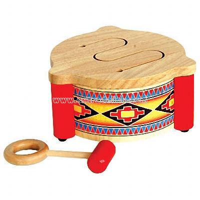 Wooden Drum Toys