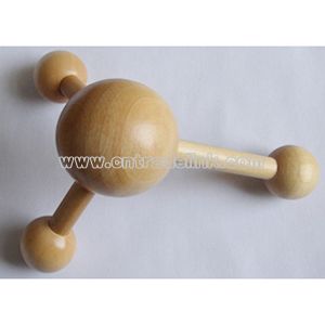 Wooden Handle Massager