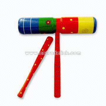 Wooden Musical Instrument Toy Flute