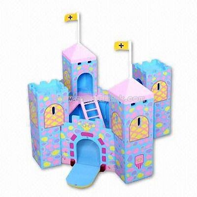 Wooden Toy Castle