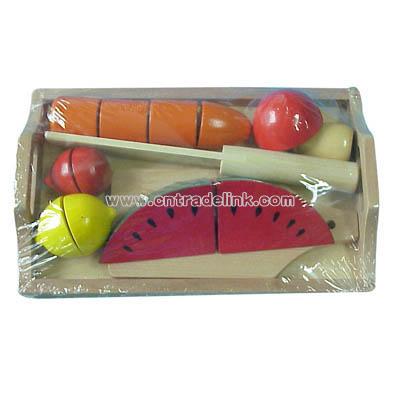 Wooden Toys-Wooden Fruit