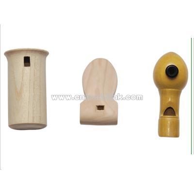 Wooden bird call