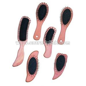 Wooden cushion brush
