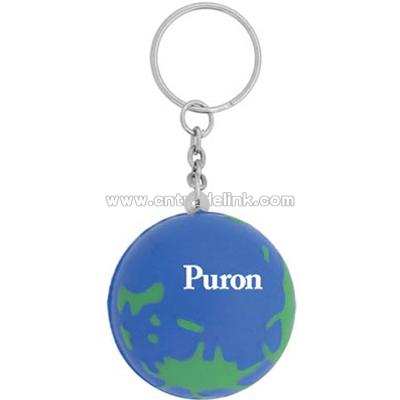 World Keychain Stress Ball
