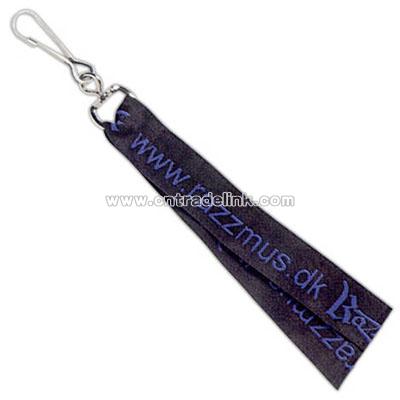 Woven lanyard