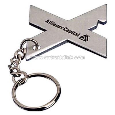 X- shaped bottle opener