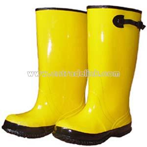 Yellow Slush Boots