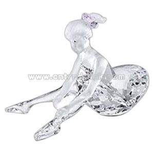 Young ballerina figurine