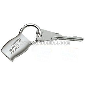 ZENITH WAVE METAL KEYRINGS