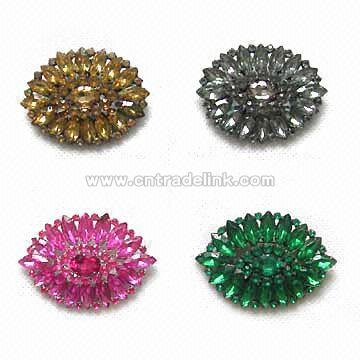 Zinc Alloy Brooches