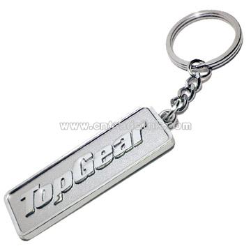 Zinc keychain