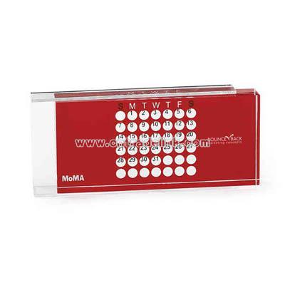 acrylic perpetual calendar