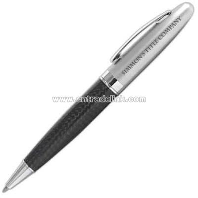 carbon fiber twist action ballpoint pen