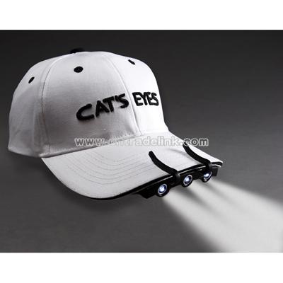 cats eyes cap light